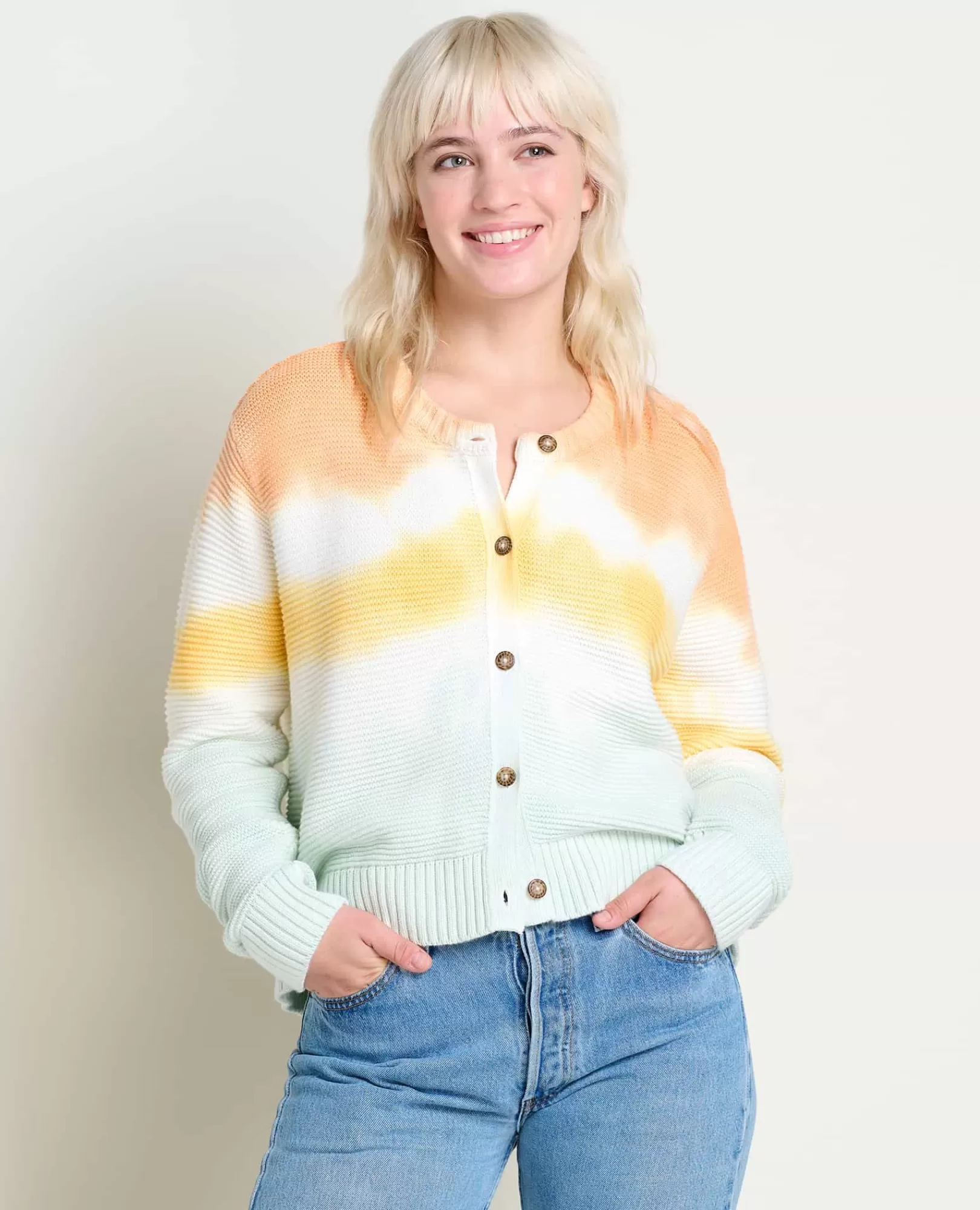 Hot Toad&Co Bianca Crew Cardigan