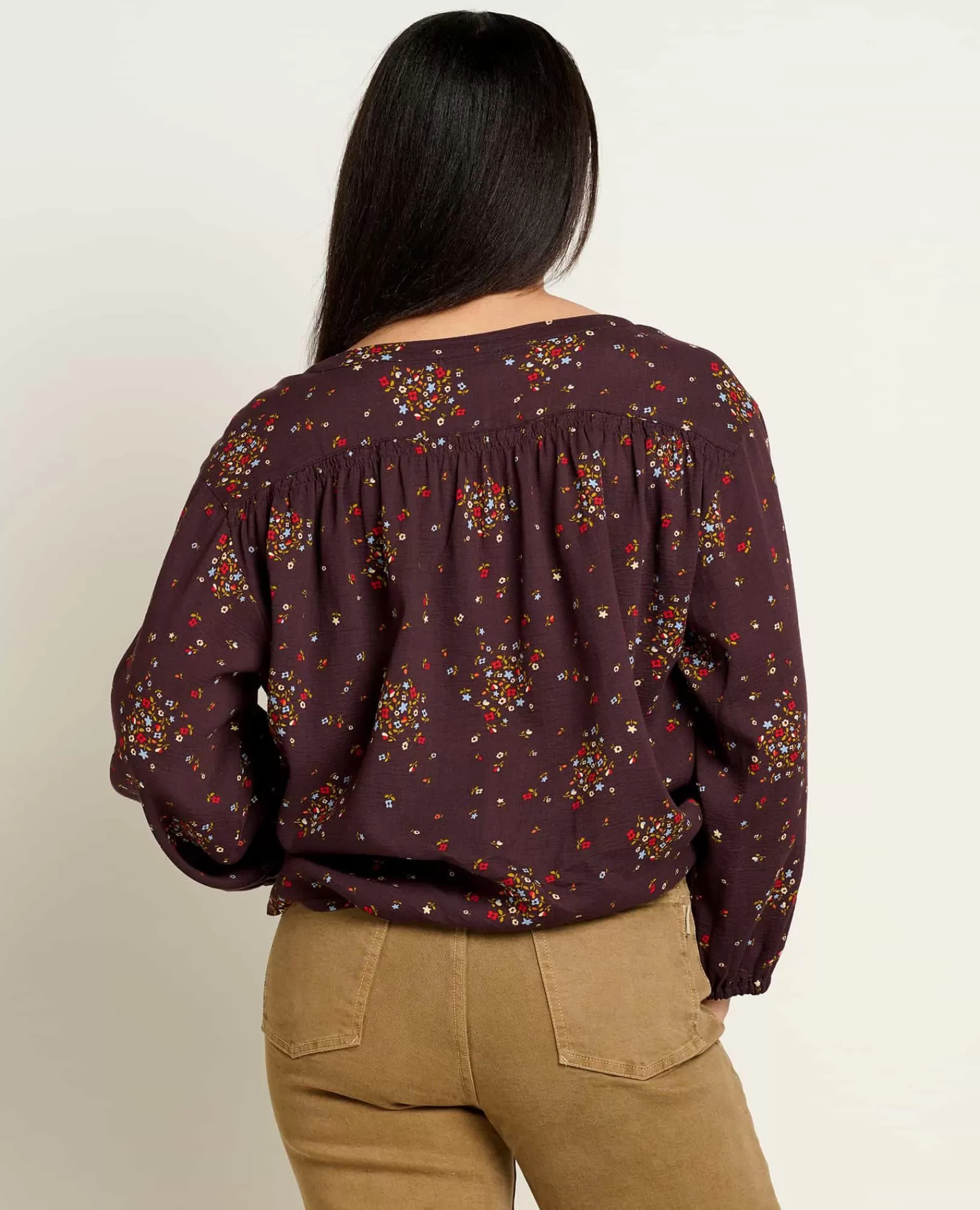 Discount Toad&Co Manzana Long Sleeve Peasant Top