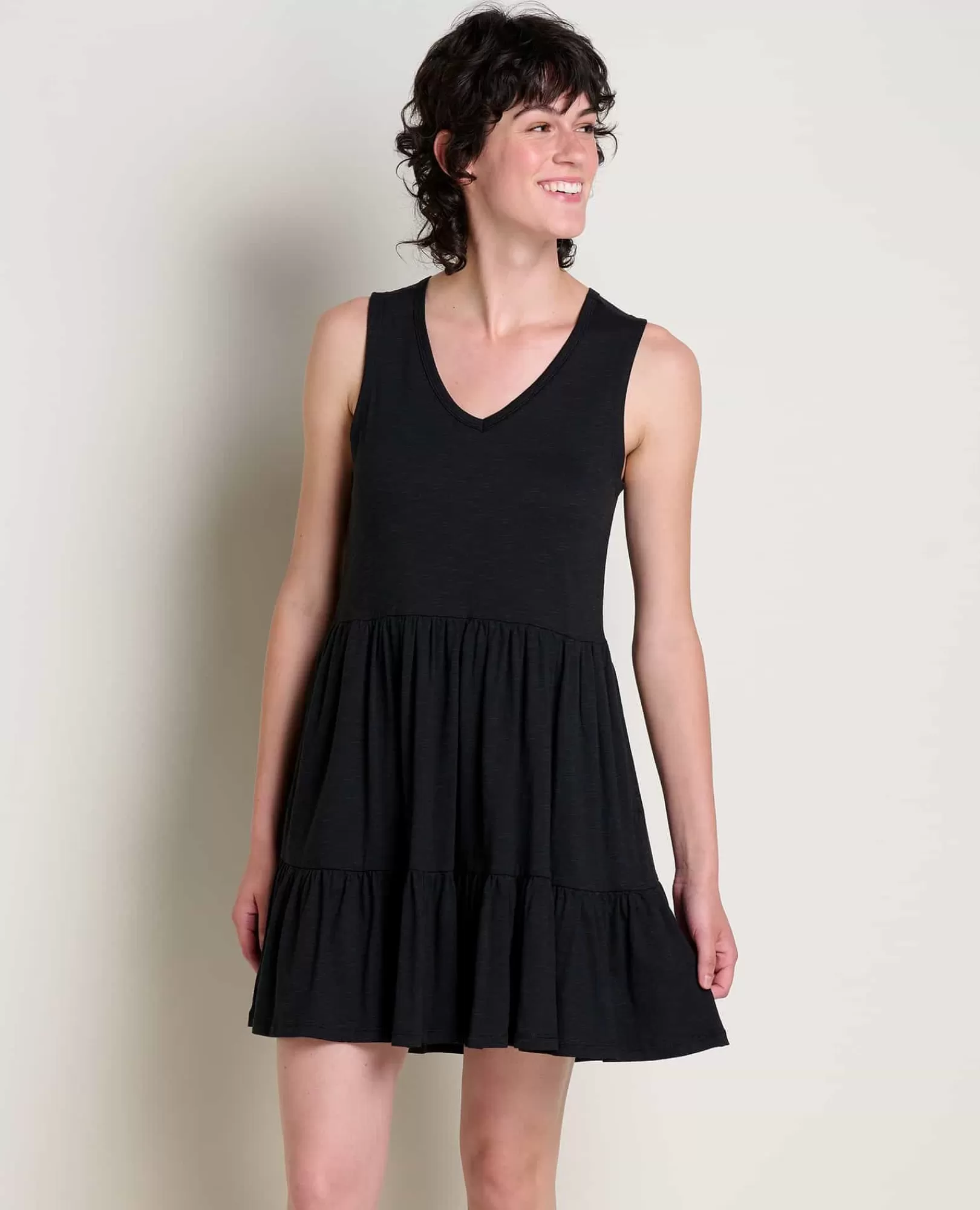 Clearance Toad&Co Marley Tiered Sleeveless Dress