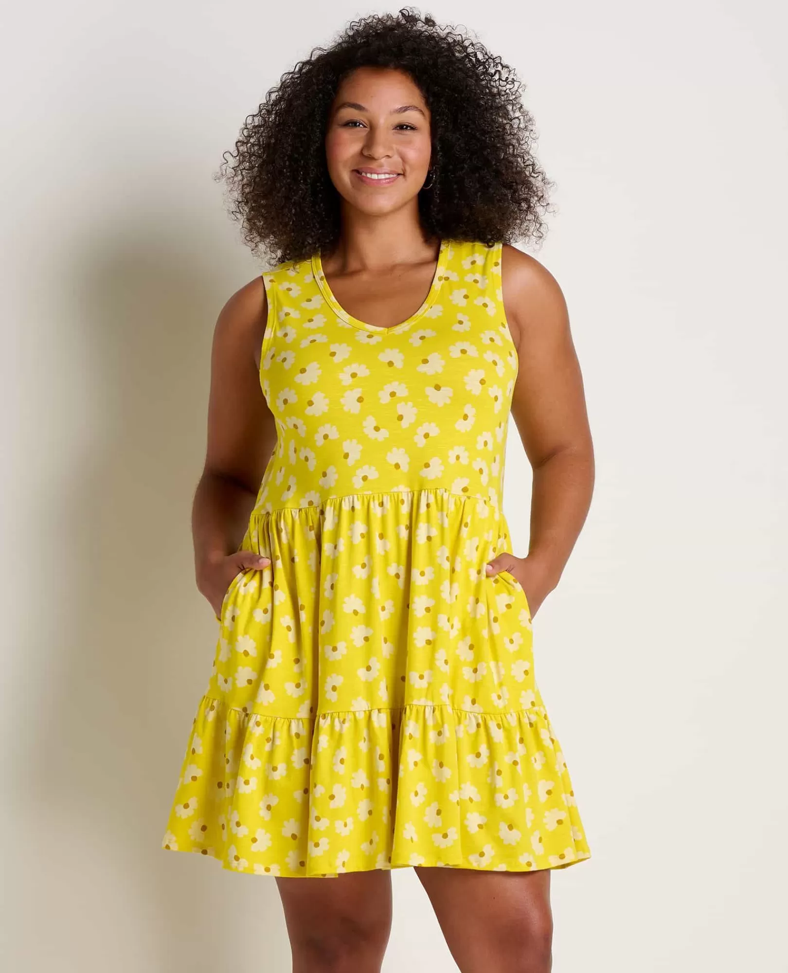 Online Toad&Co Marley Tiered Sleeveless Dress