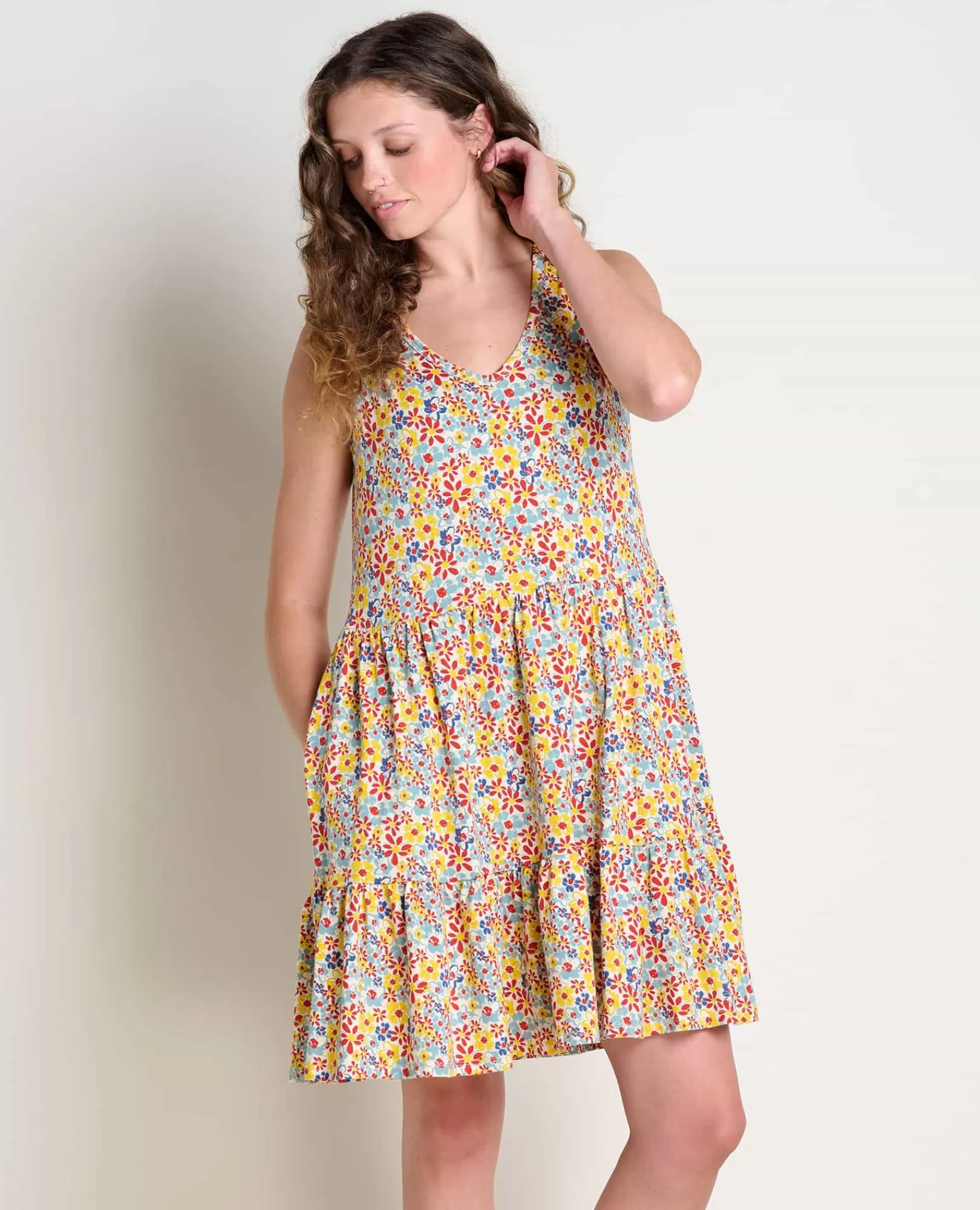 Cheap Toad&Co Marley Tiered Sleeveless Dress