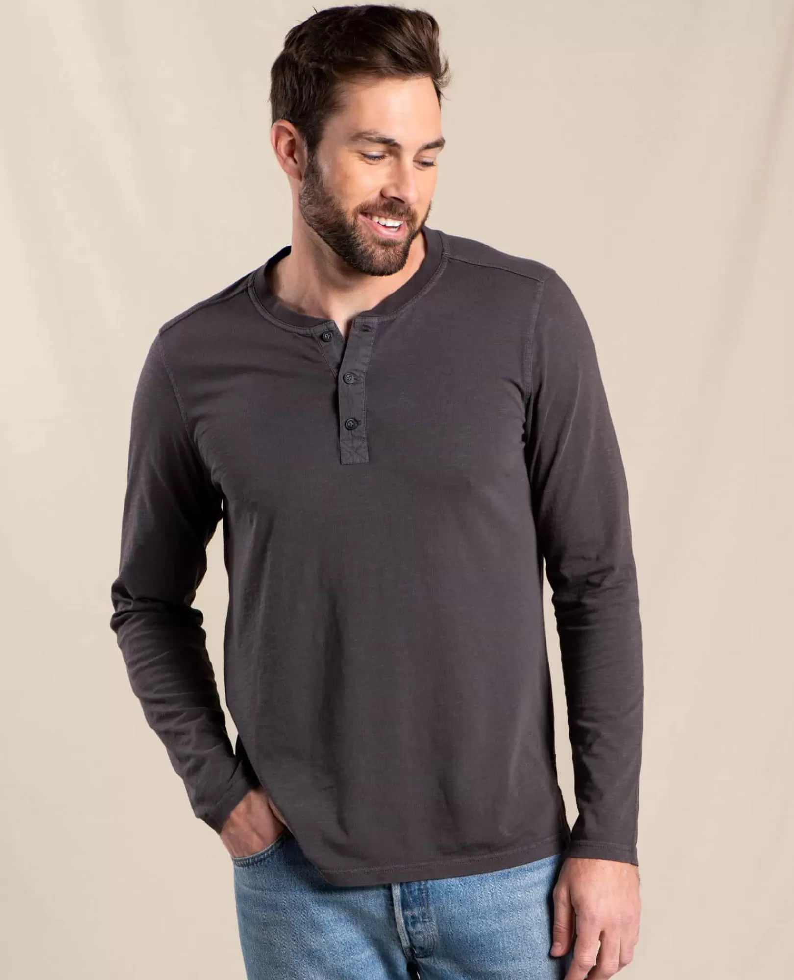 Best Sale Toad&Co Men's Primo Long Sleeve Henley