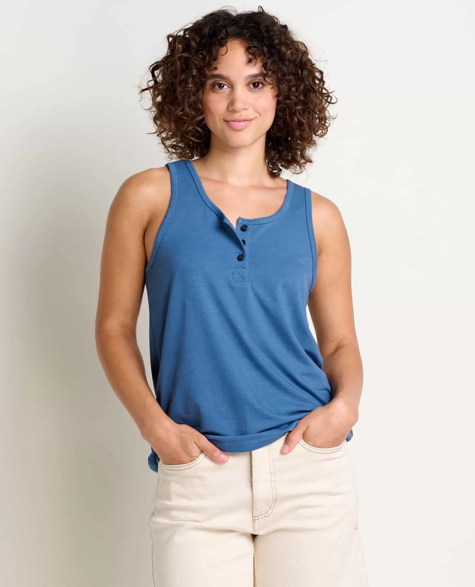 Fashion Toad&Co Piru Henley Tank