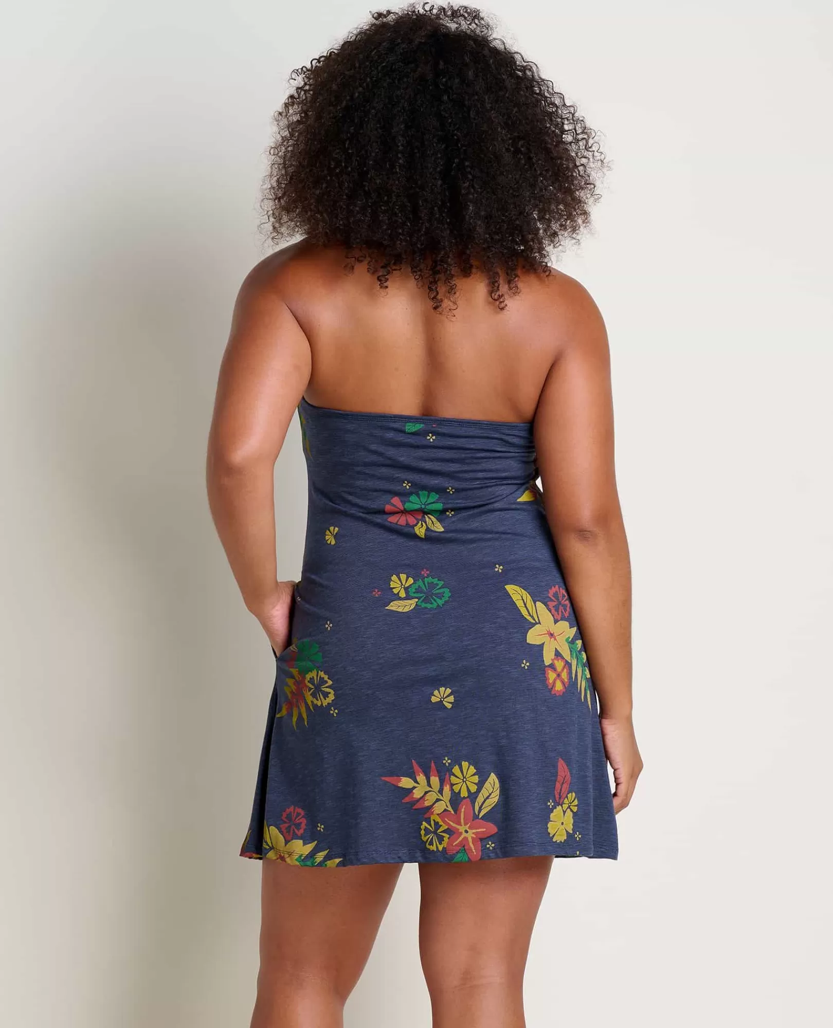 New Toad&Co Plumeria Halter Dress