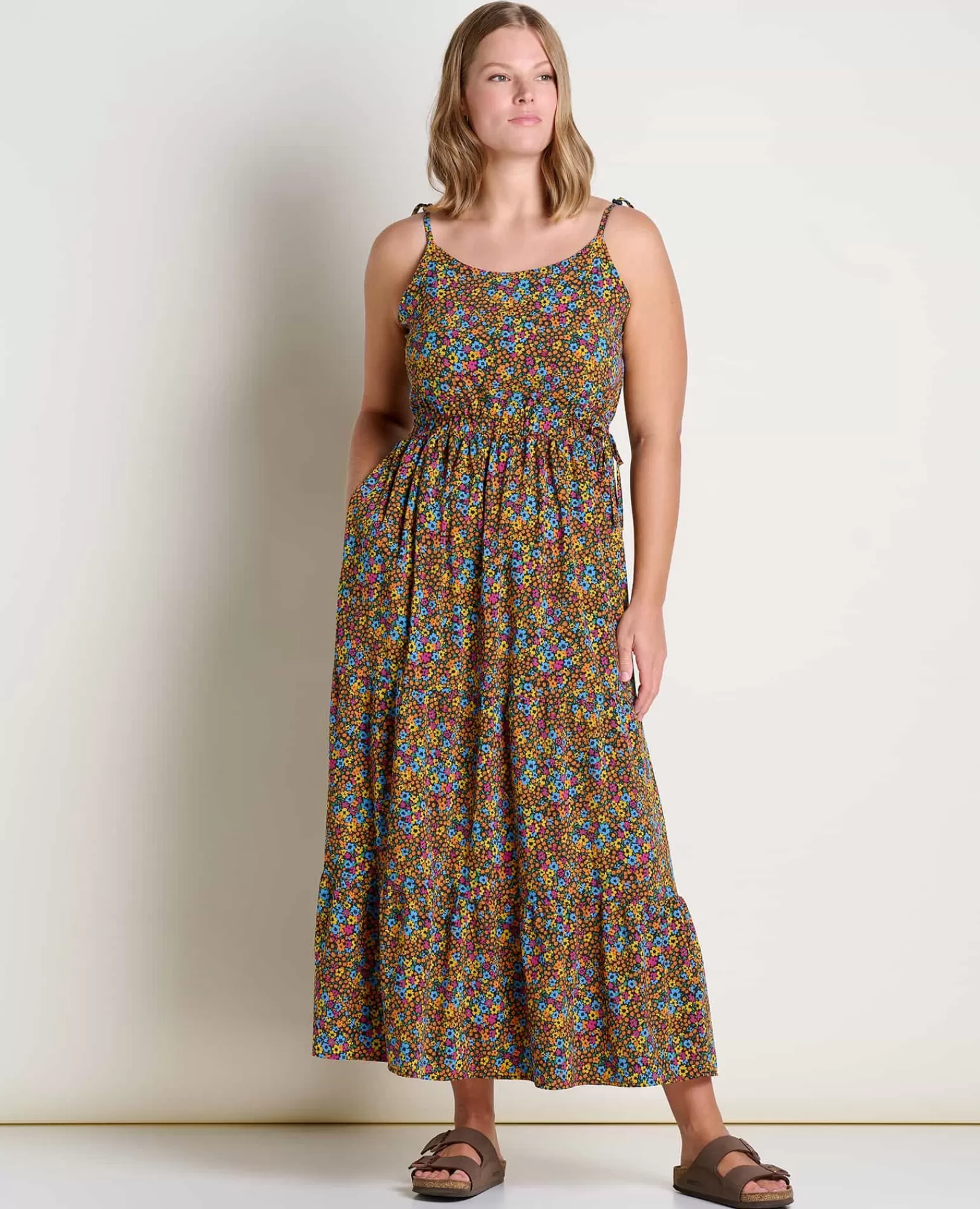 Cheap Toad&Co Sunkissed Tiered Sleeveless Dress